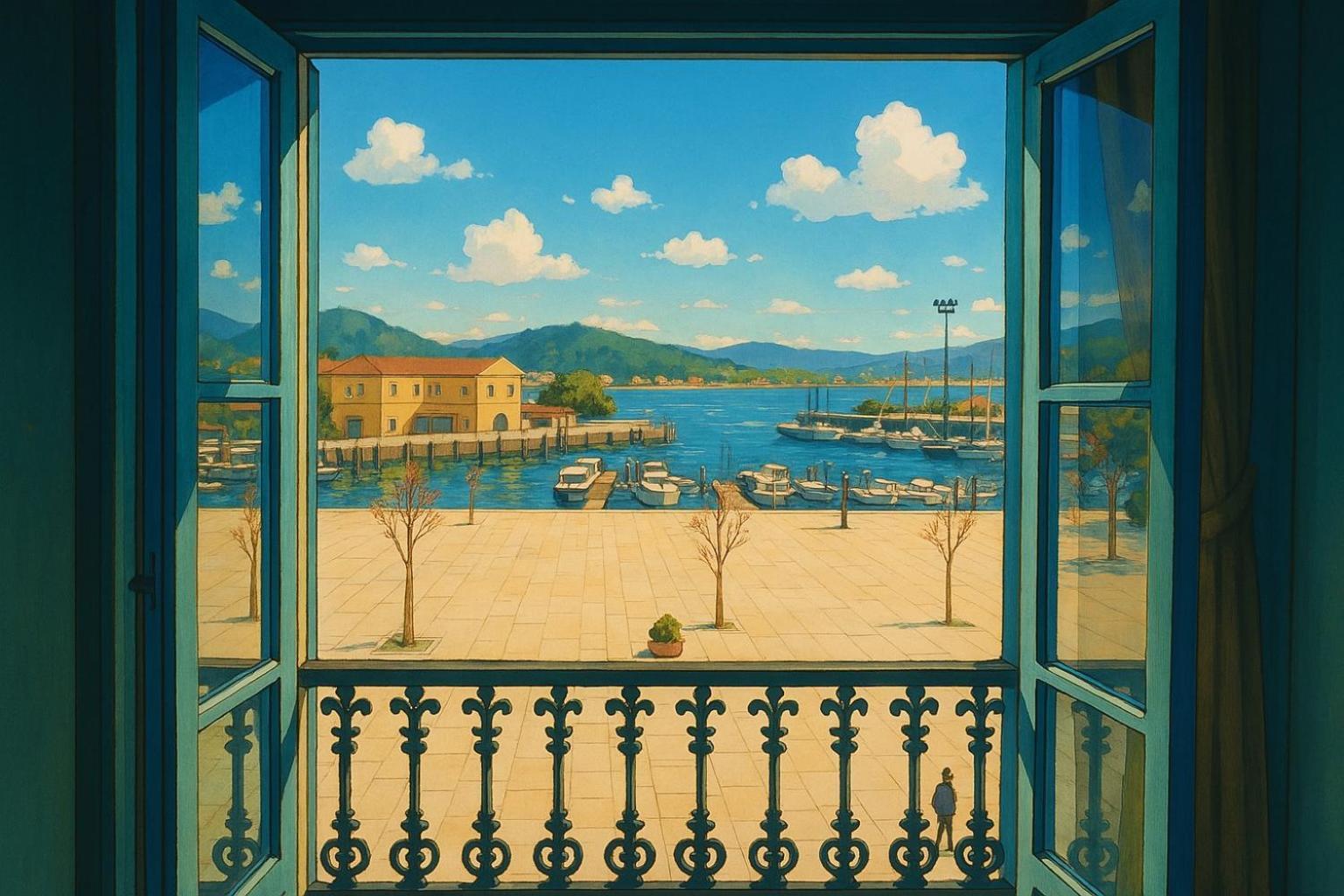 Piso Fachada Maritima Exclusive Deluxe Center Διαμέρισμα Porto do Son Εξωτερικό φωτογραφία